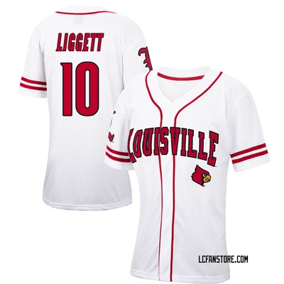 Women's Gameday Couture White Louisville Cardinals Crushing