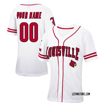 Men's Custom Louisville Cardinals Replica Colosseum /Red Free